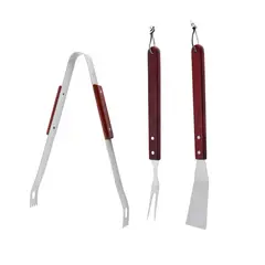 TIOZONEY - 3 pzas Juego de utensilios para barbacoa