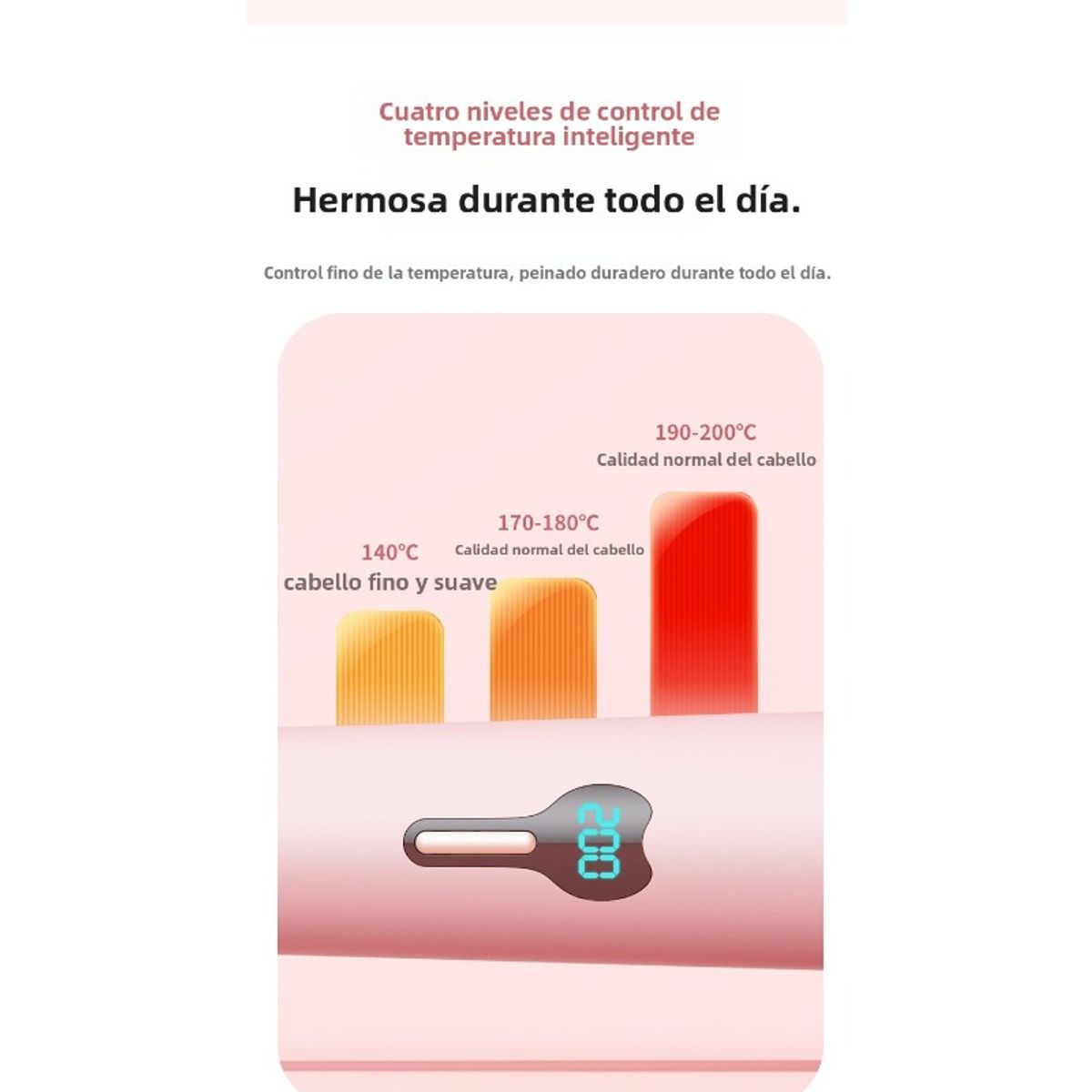 TIOZONEY - Plancha rizadora automática