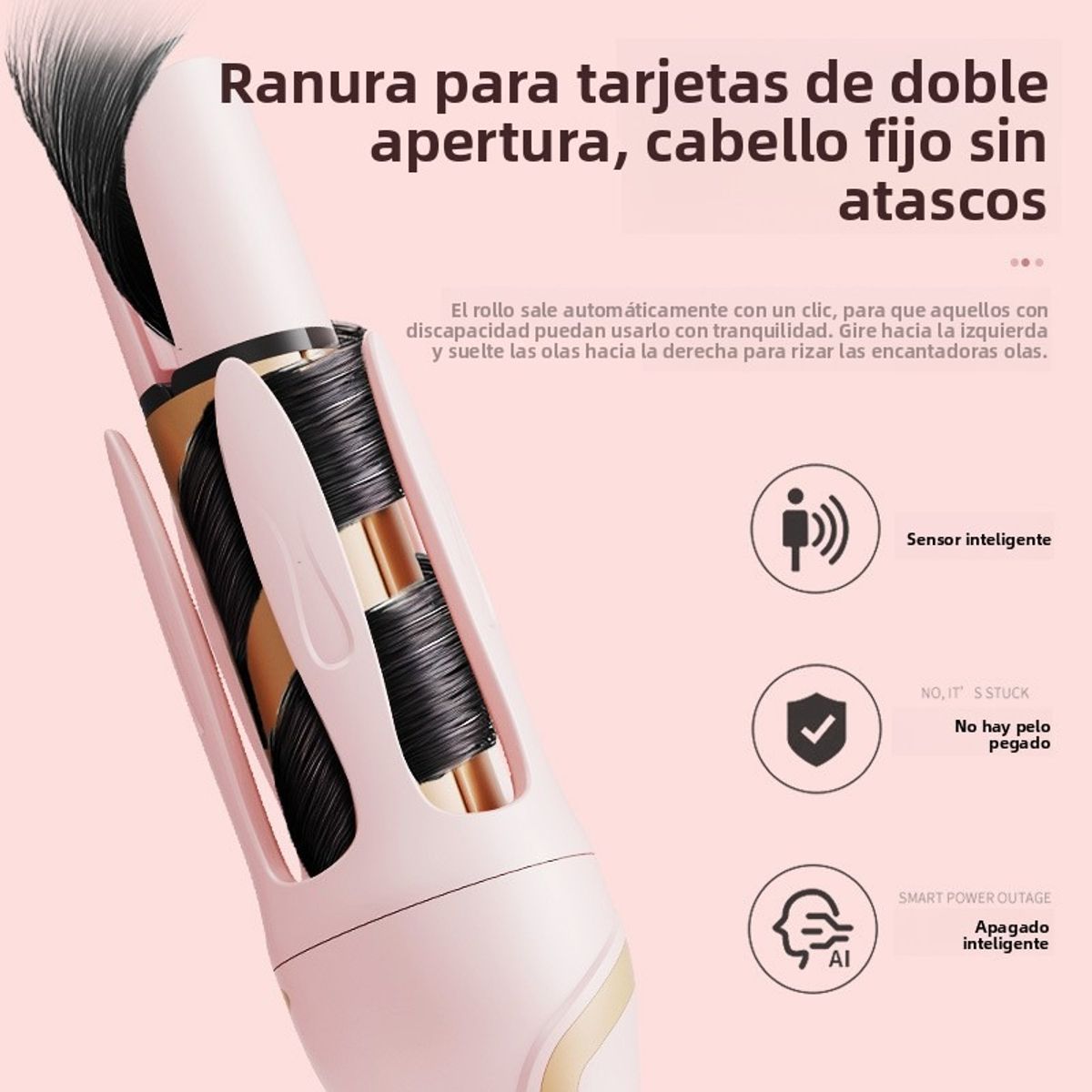 TIOZONEY - Plancha rizadora automática