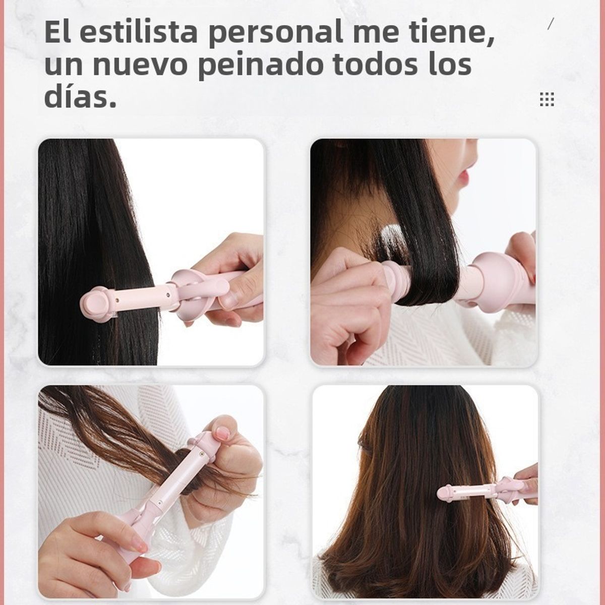 TIOZONEY - Plancha rizadora automática