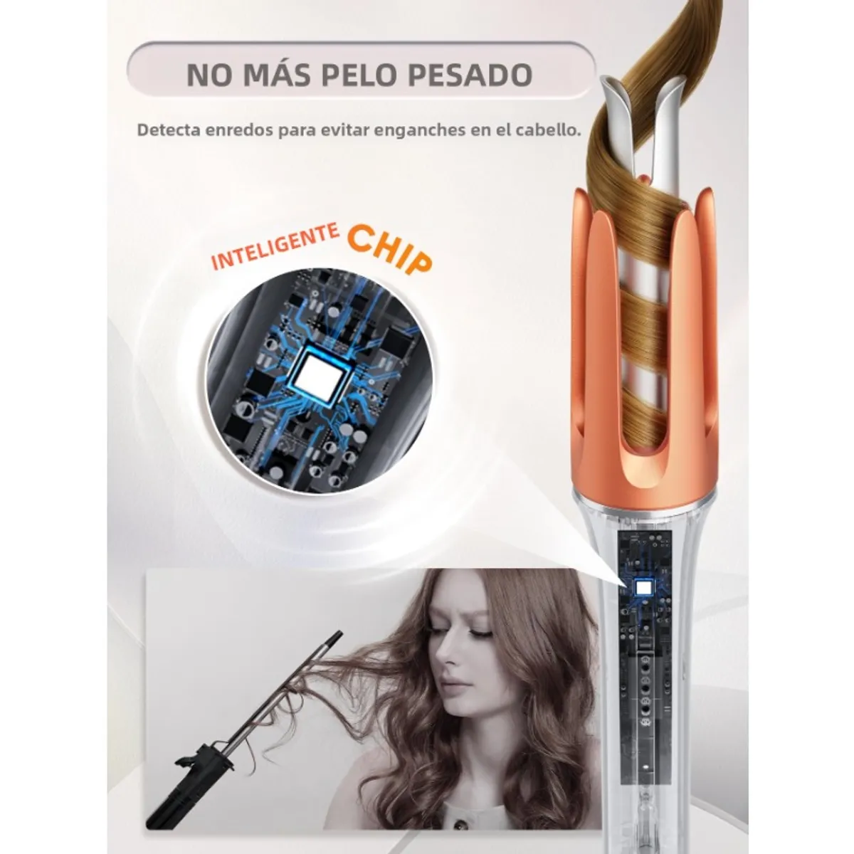 TIOZONEY - Plancha rizadora automática