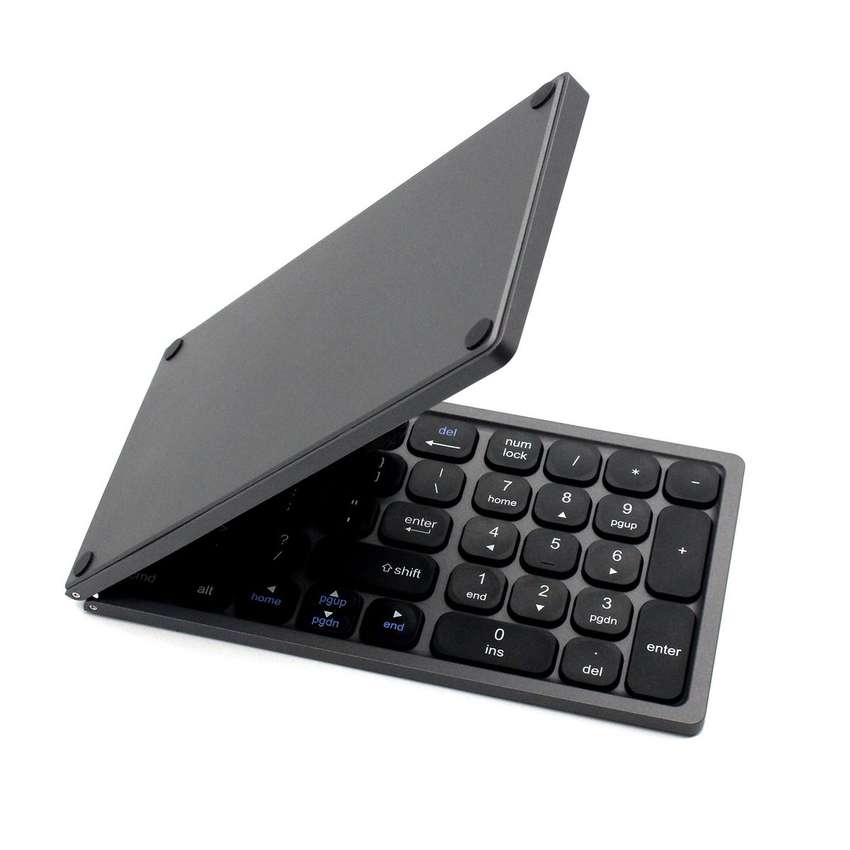 RENVMEXY - Teclado Bluetooth Plegable 3-en-1 iOS Android Win - FK328