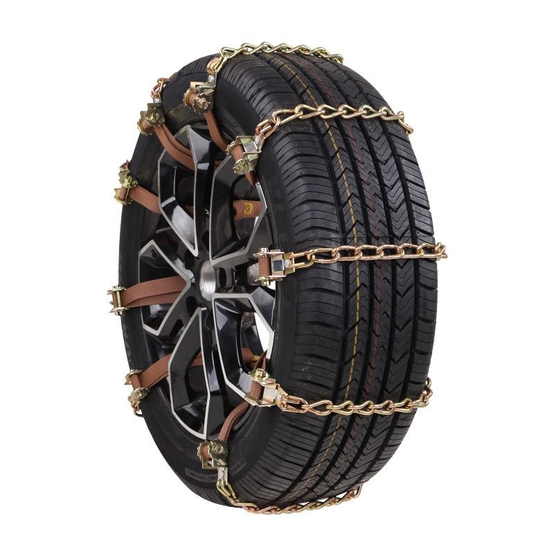 KUANGYE - Cadena Nieve Set 10u Auto Camioneta Ajustable Acero 165-275