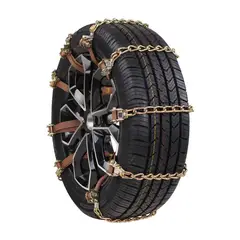 KUANGYE - Cadena Nieve Set 10u Auto Camioneta Ajustable Acero 165-275