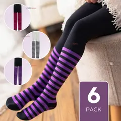 JUMP KIDS - Pack 6 Pantys algodon Primera Capa Niña Ballerina Colores Surtidos