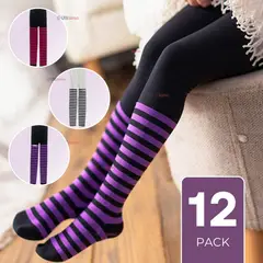 JUMP KIDS - Pack 12 Pantys algodon Primera Capa Niña Ballerina Colores Surtidos