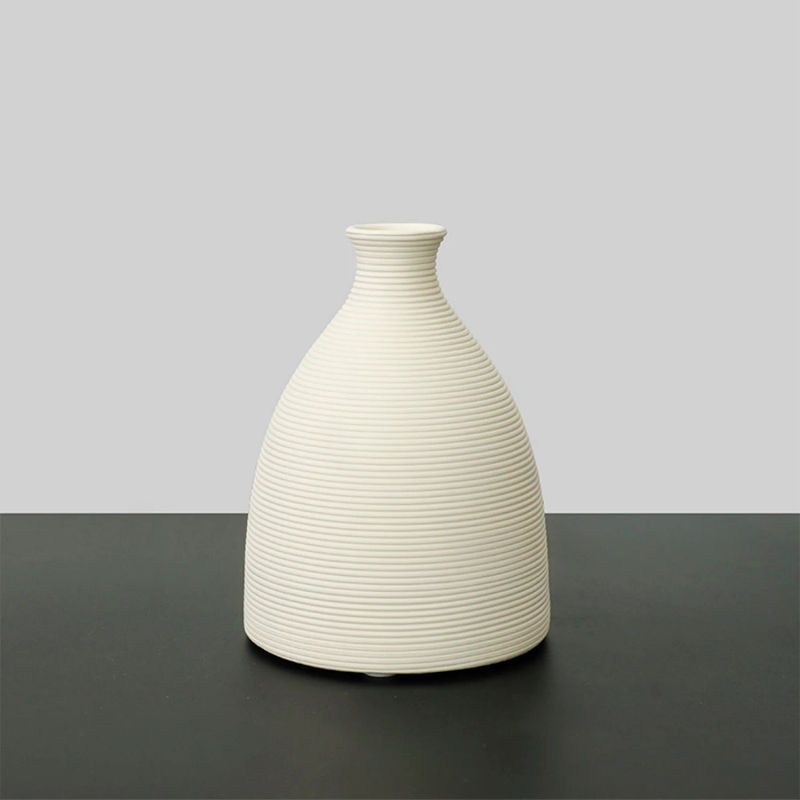 RE DECORA - Florero de Cerámica Minimalista 14 cm