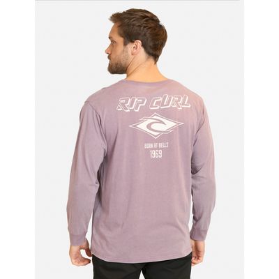 Imagen 2 del producto Polera ML Fadeout Essential Burdeo Hombre - Burdeos