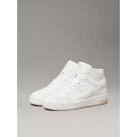 Zapatillas altas de cuero sintético Blanco