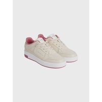 Zapatillas basket de cuero sintético Rosado