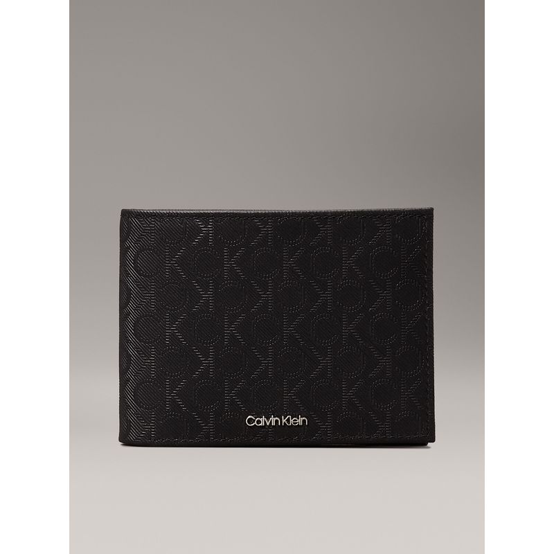 CALVIN KLEIN - Billetera Ck Must Mono 5Cc Negro Calvin Klein