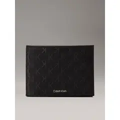 CALVIN KLEIN - Billetera Ck Must Mono 5Cc Negro