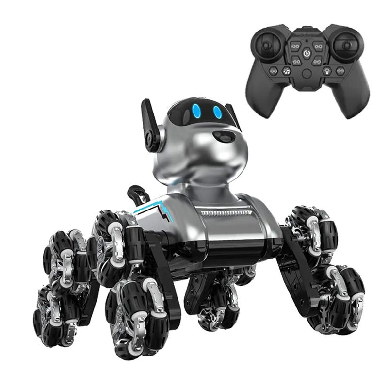 MUNDO ONLINE - Perro Robot Inteligente Con Control Remoto Juguete Niños