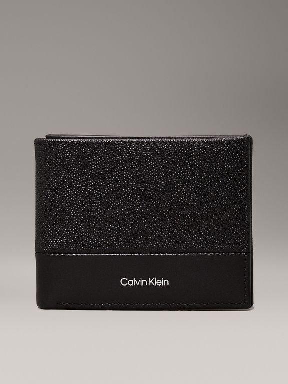 CALVIN KLEIN Billetera Ck Must Bifold 5Cc Negro Calvin Klein