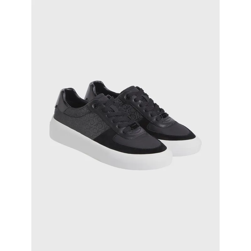 CALVIN KLEIN - Zapatillas con logo Negro Calvin Klein
