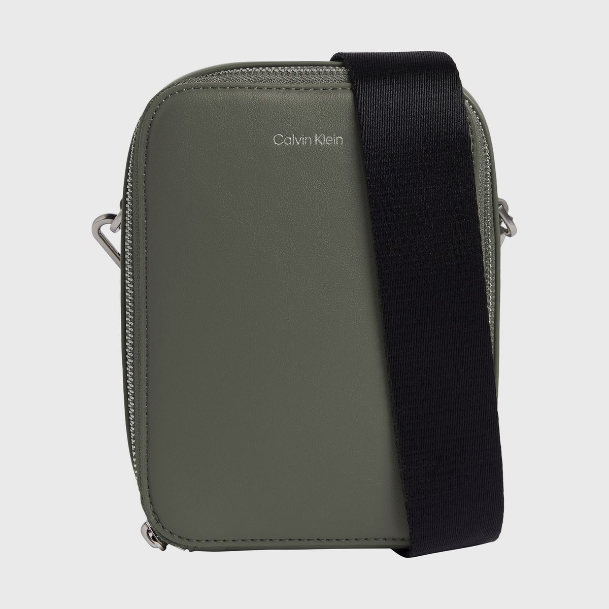 CALVIN KLEIN - Bolso Reporter Ck Sleek Verde Calvin Klein