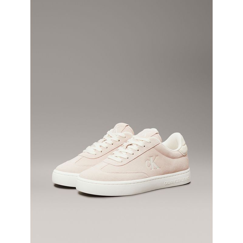 CALVIN KLEIN - Zapatillas classic cupsole de ante Rosado Calvin Klein