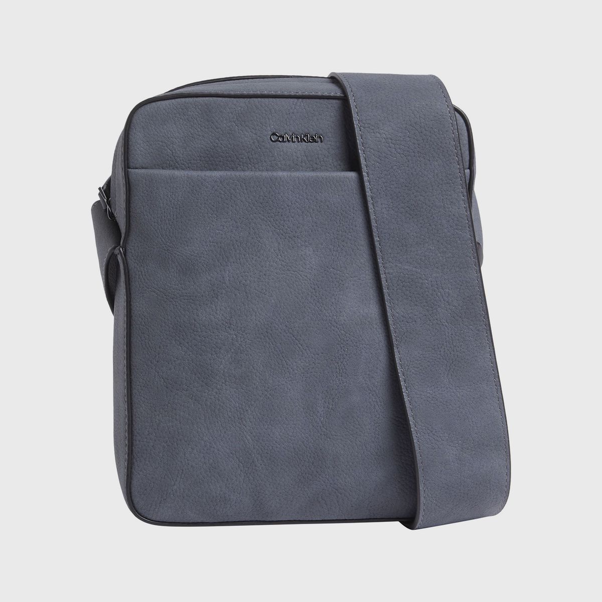 CALVIN KLEIN - Bolso Reporter Ck Refined Gris Calvin Klein