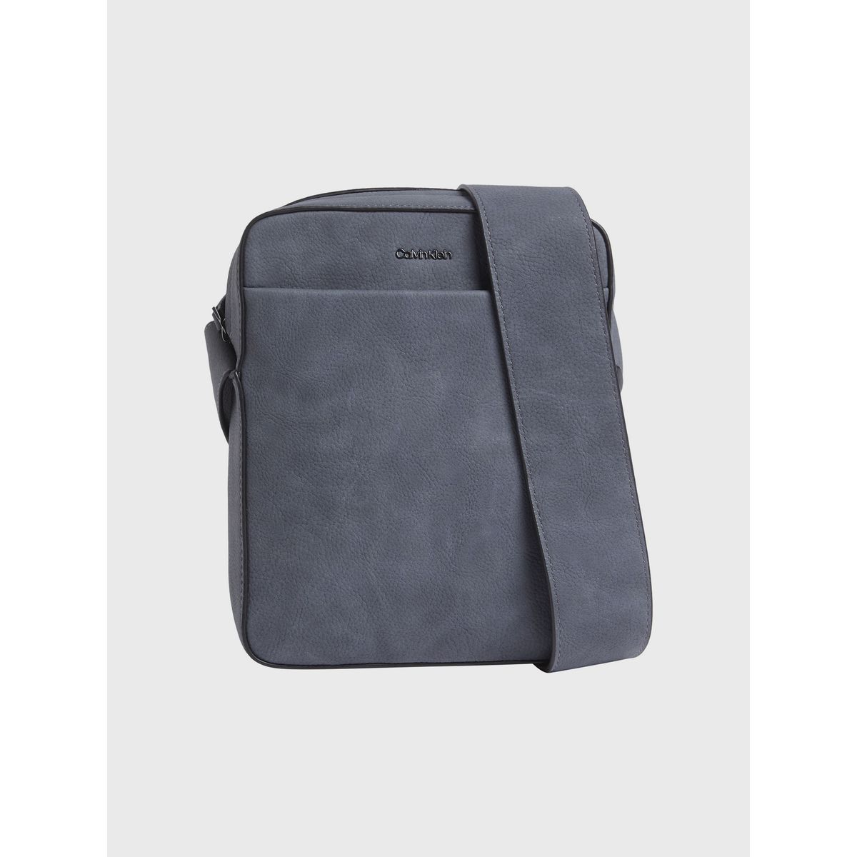 CALVIN KLEIN - Bolso Reporter Ck Refined Gris Calvin Klein