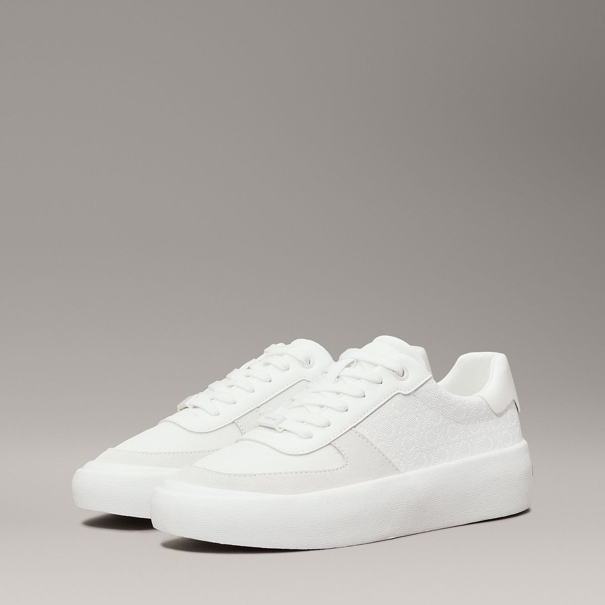 CALVIN KLEIN - Zapatillas con logo Blanco Calvin Klein