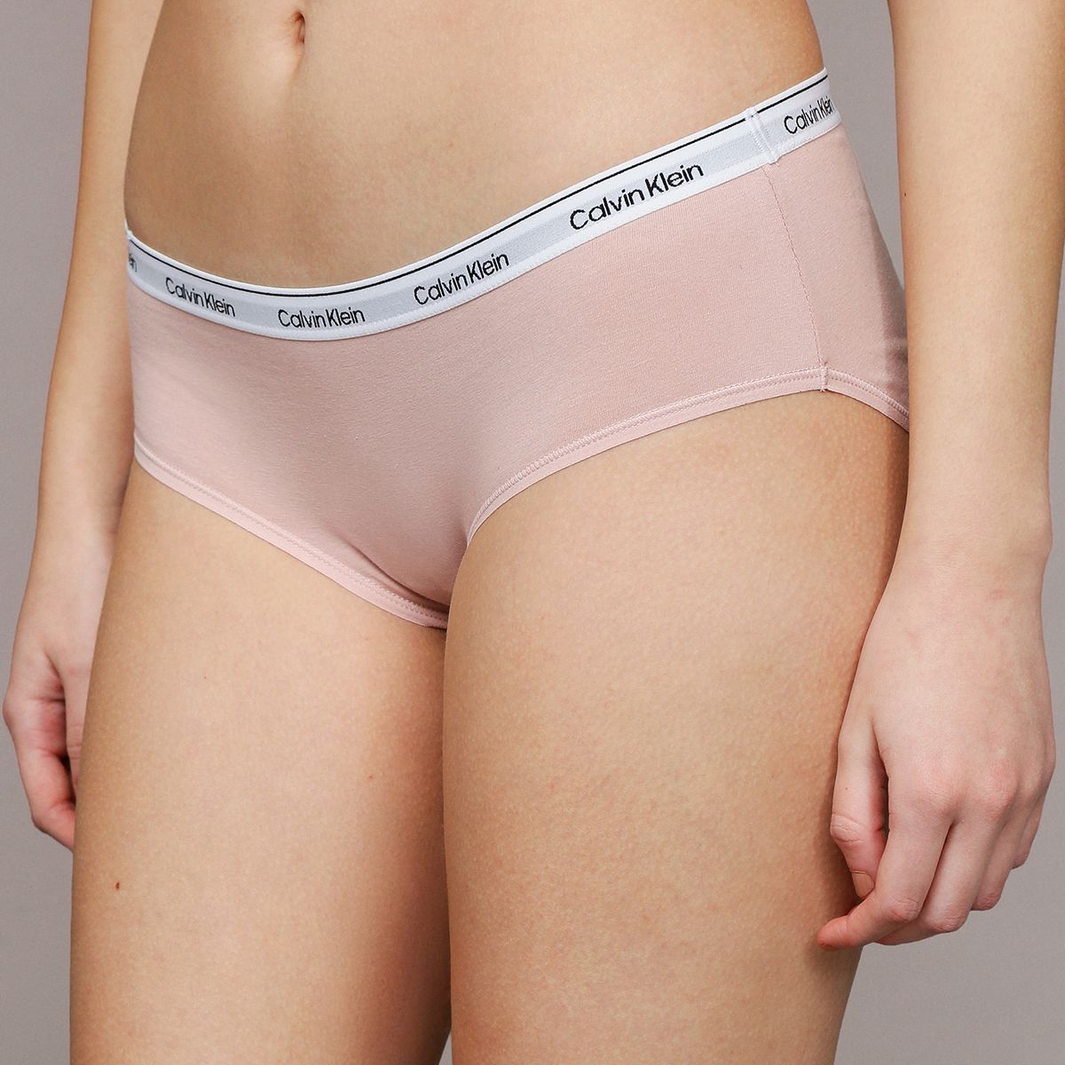 CALVIN KLEIN - Calzón hipster - modern logo Rosado Calvin Klein