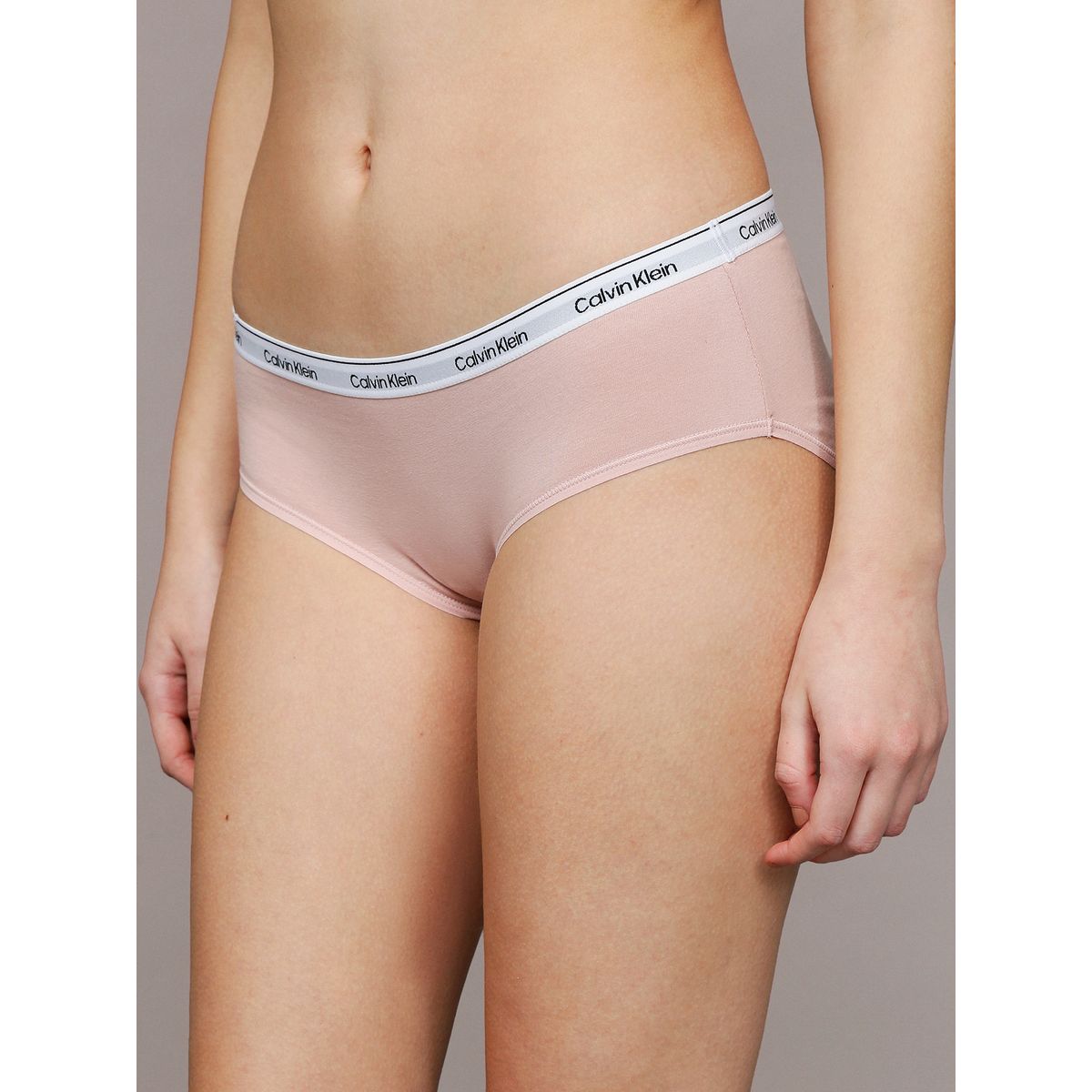 CALVIN KLEIN - Calzón hipster - modern logo Rosado Calvin Klein