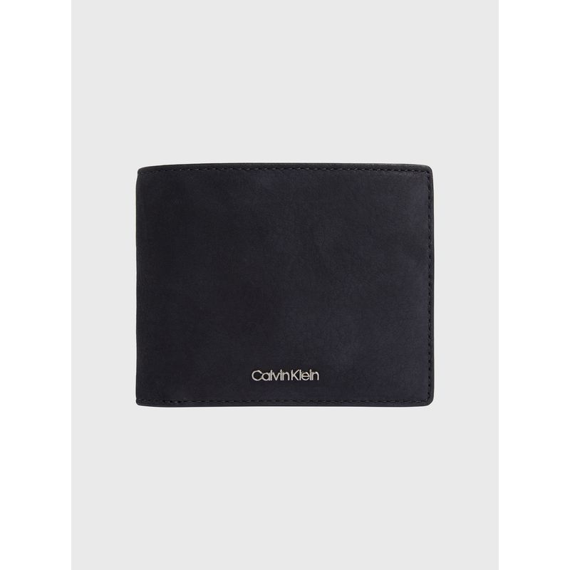 CALVIN KLEIN - Billetera Ck Refined Bifold 5Cc Negro Calvin Klein