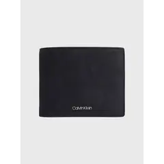 CALVIN KLEIN - Billetera Ck Refined Bifold 5Cc Negro