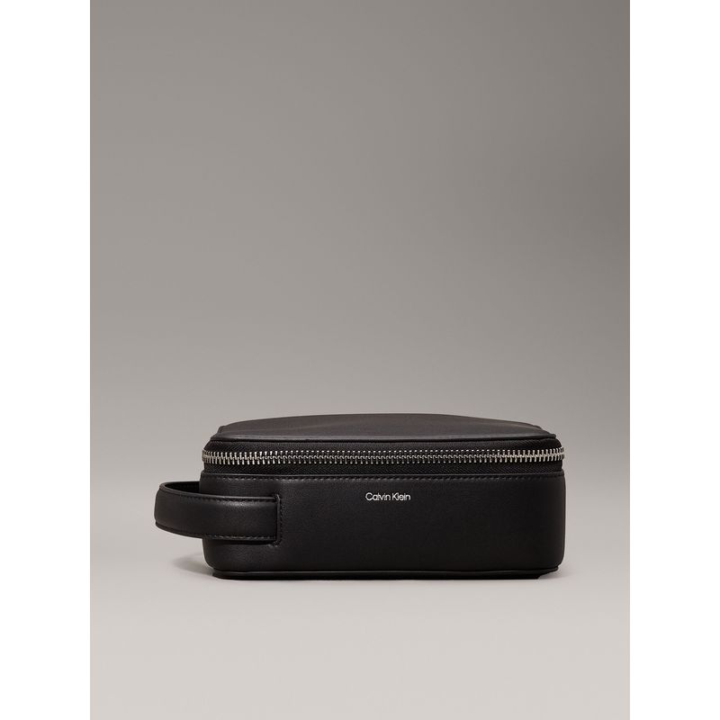 CALVIN KLEIN - Neceser elegante con gancho Negro Calvin Klein