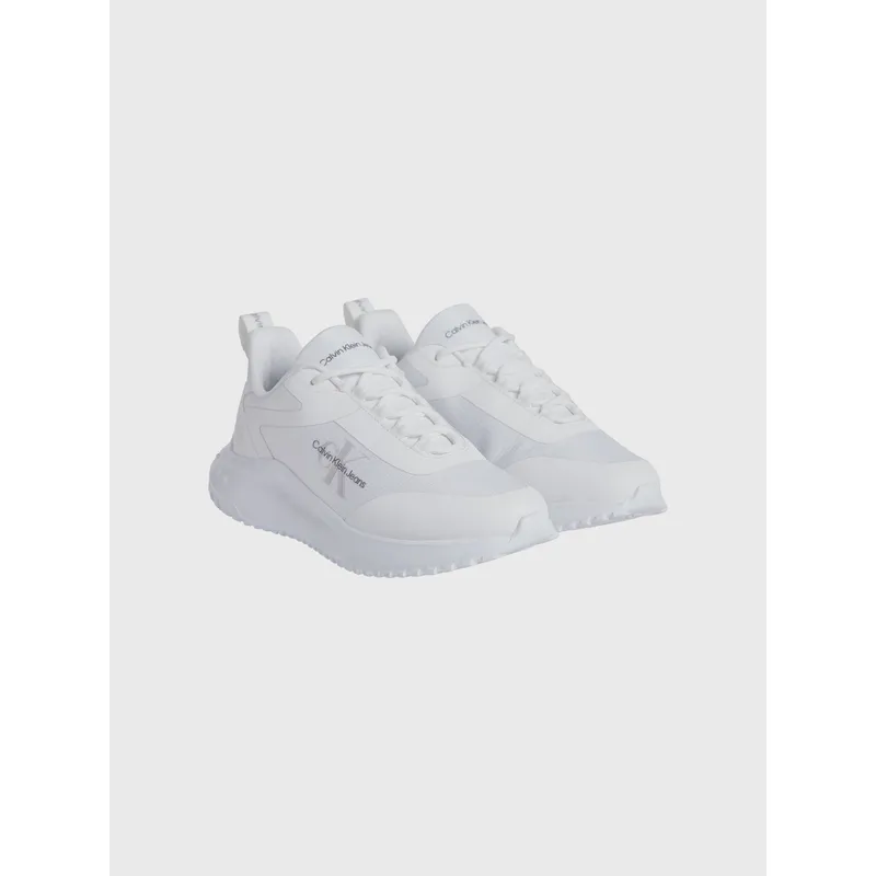 CALVIN KLEIN - Zapatillas eva runner con cordones Blanco Calvin Klein