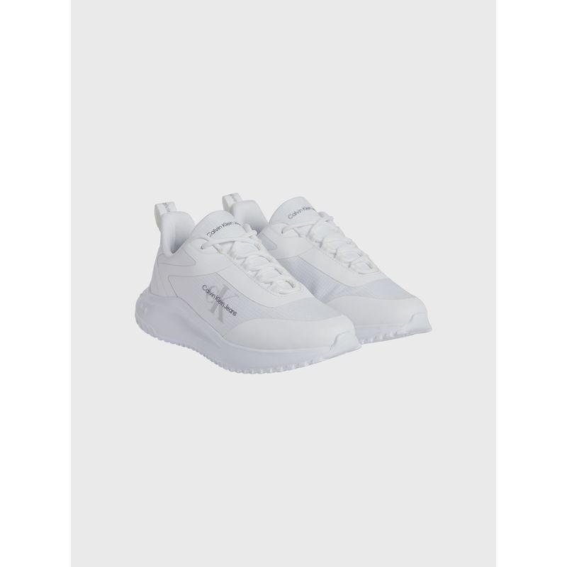 CALVIN KLEIN - Zapatillas eva runner con cordones Blanco Calvin Klein