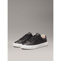 Zapatillas de cuero Negro