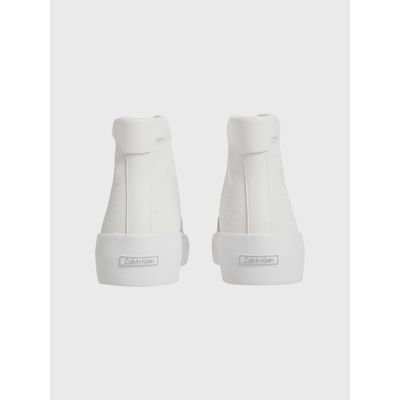 Imagen 2 del producto Zapatillas altas con monograma Blanco