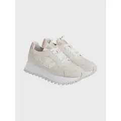 CALVIN KLEIN - Zapatillas Runner Low Laceup Beige
