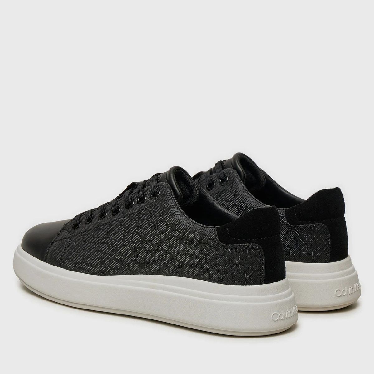 CALVIN KLEIN - Zapatillas cupsole con monograma Negro Calvin Klein