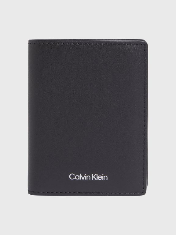 CALVIN KLEIN Billetera Ck Sleek Bifold 7Cc Negro Calvin Klein