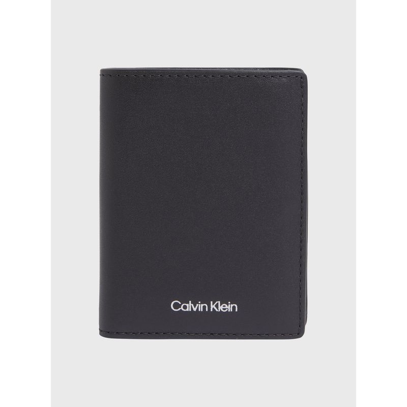 CALVIN KLEIN - Billetera Ck Sleek Bifold 7Cc Negro Calvin Klein