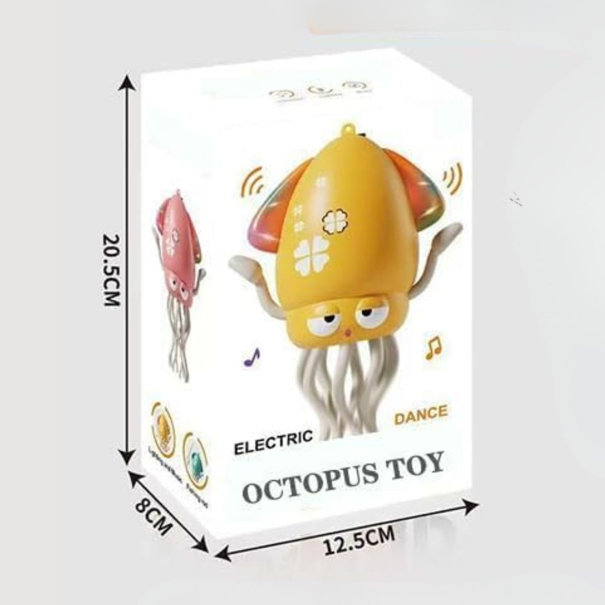 CRUSEC - Pulpo Bailarín Juguete Mágico Electrónico Con Luces