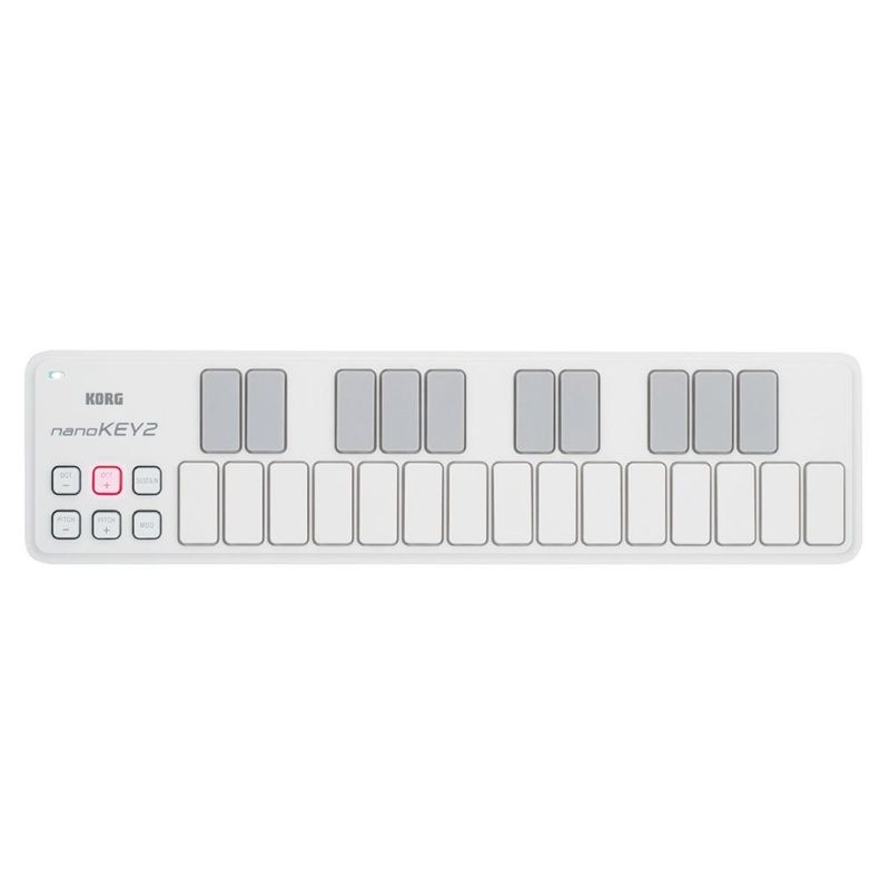 KORG - Controlador MIDI Korg NANOKEY2 color blanco WH
