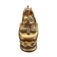 GENERICO - Buda En Mano Feng Shui Dorado