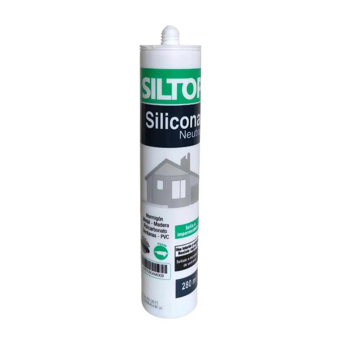 GENERICO - SILTOP SILICONA NEUTRA TITANIO 280ML
