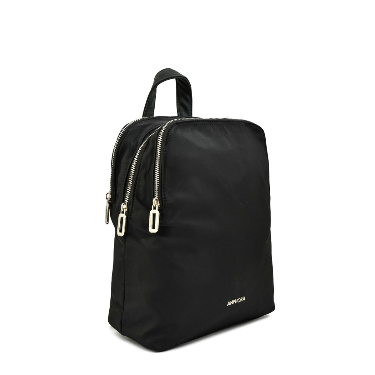AMPHORA - Mochila noray mediana negro especial