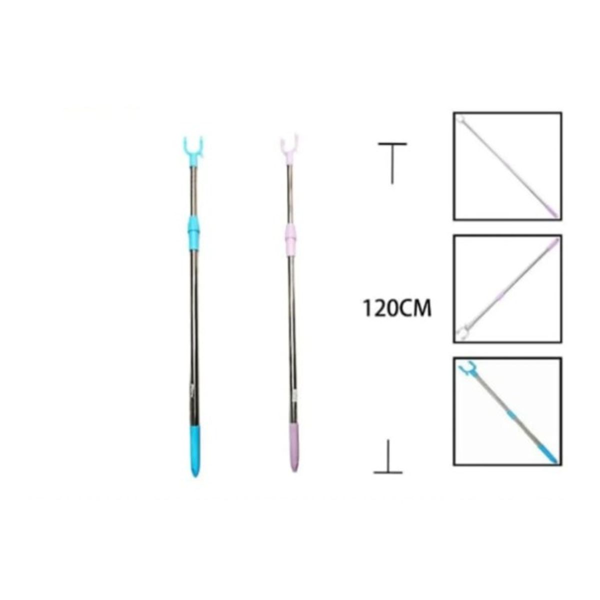 GENERICO - Tenedor De Ropa Plastico 120 Cm