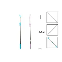 GENERICO - Tenedor De Ropa Plastico 120 Cm