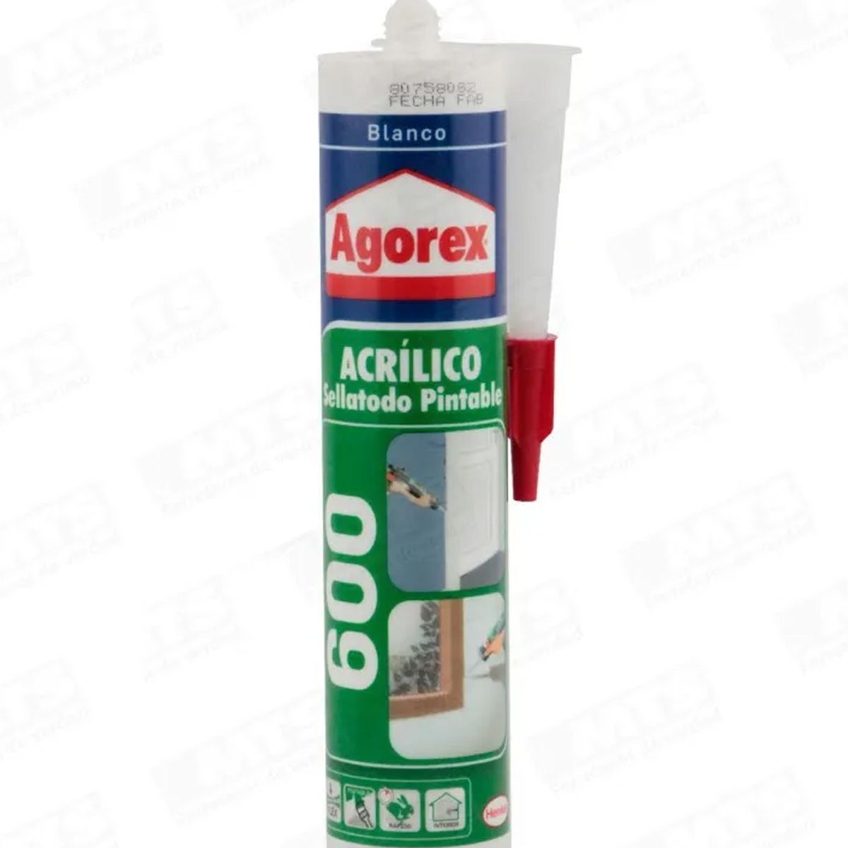 HENKEL - AGOREX sellador acrilico PL600 blanco 600ml HENKEL