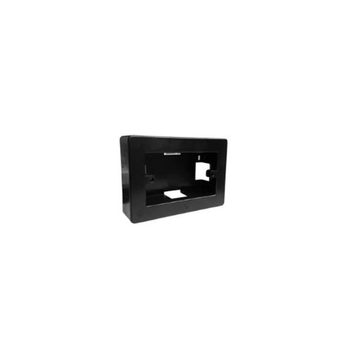 GENERICO - Caja Chuqui Plastica 131x92x34mm Negra