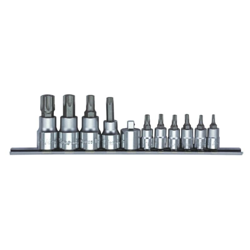 GENERICO - JGO DADO HANS TORX TAMPER 14DR 6PCS - 38DR 4PCS CADAPT 56025-11 11