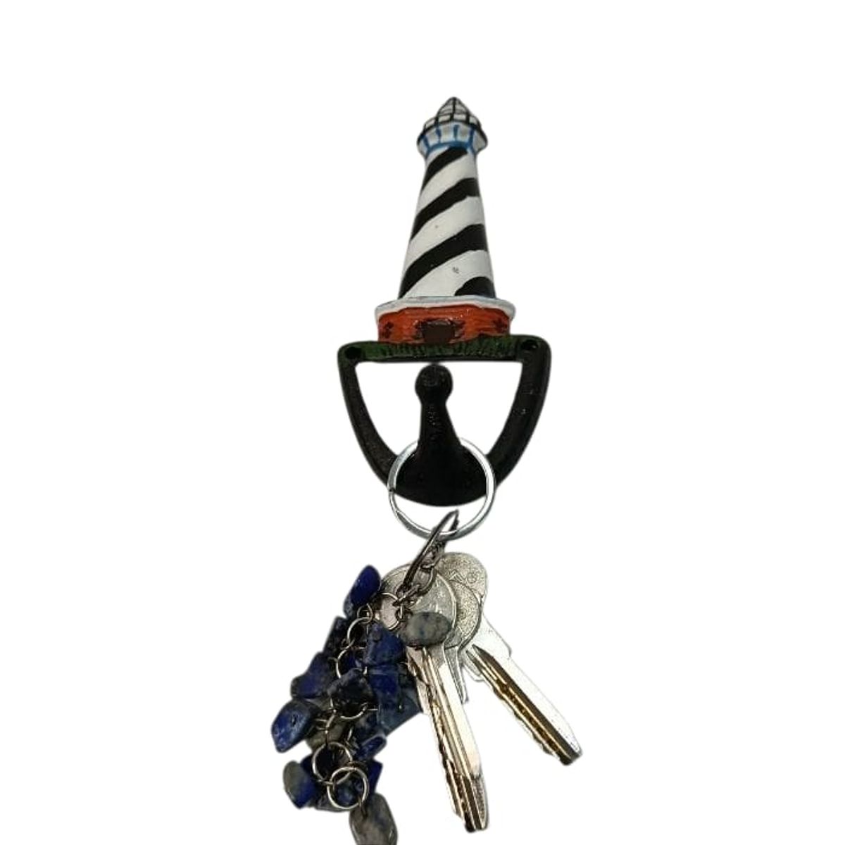 GENERICO - Porta Llaves Pared Faro De Hierro