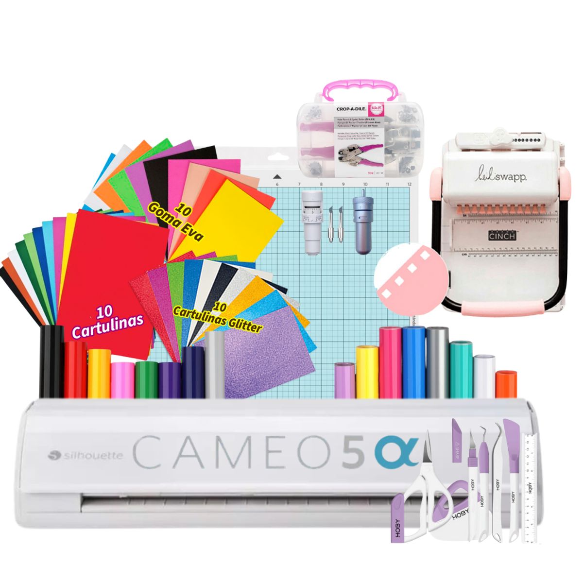 SILHOUETTE - Cameo 5 kit alpha inicio cinch K247