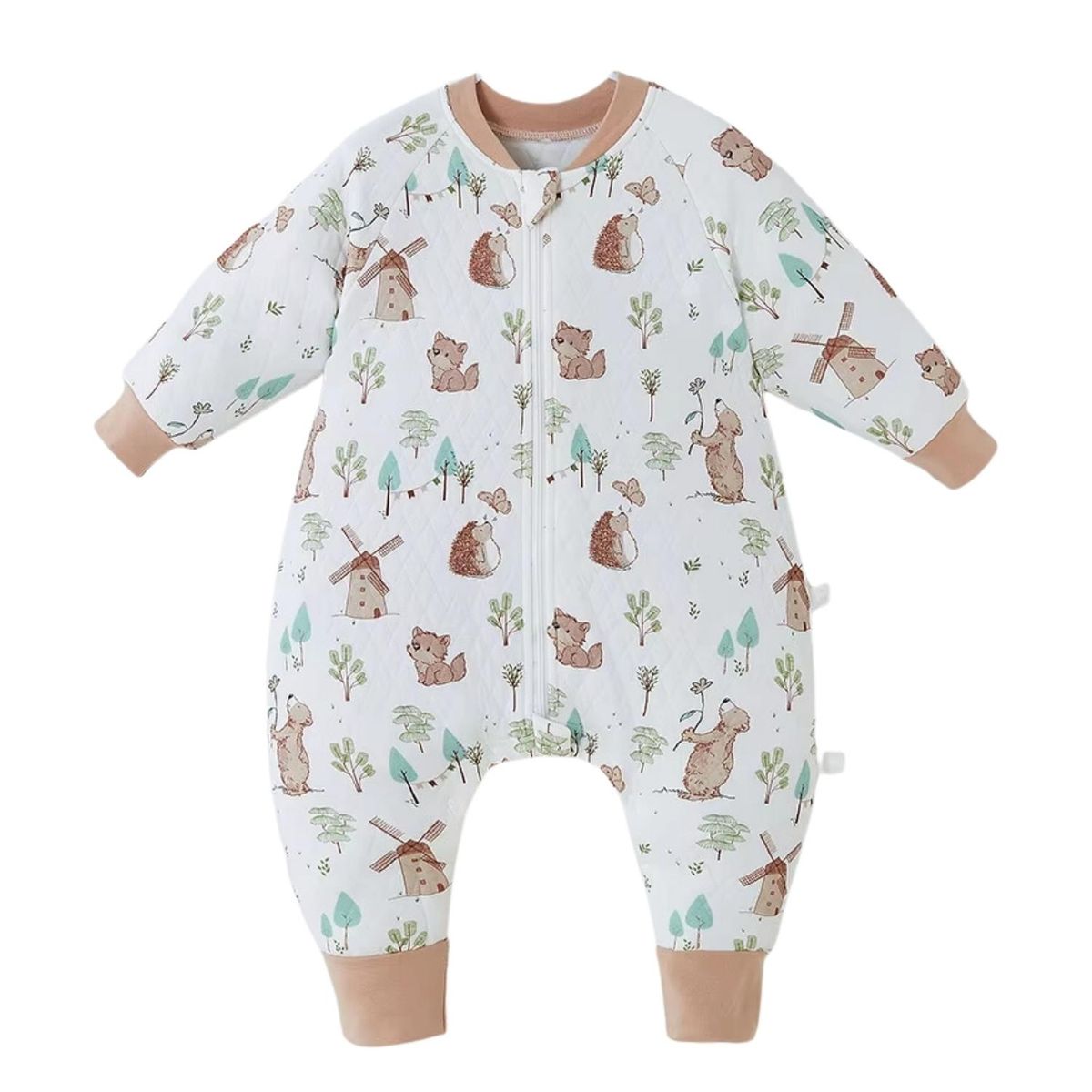 KIVARA - Saquito De Dormir Pijama Bebe Tog 1.5 Con Pie y Brazos